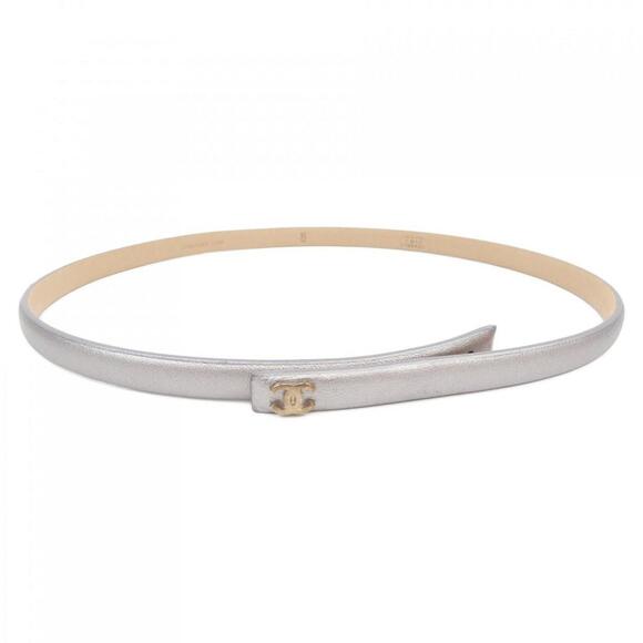 CHANEL Silver Belt - Picture 1 of 4